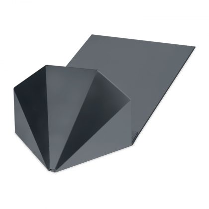 Half Carat Weathered Zinc with Tab